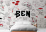 do doodle wall art for home, office and restaurant